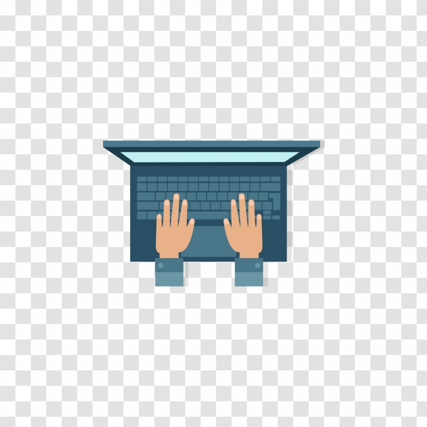 Computer Keyboard Typing - Area - Put The Hand On Transparent PNG