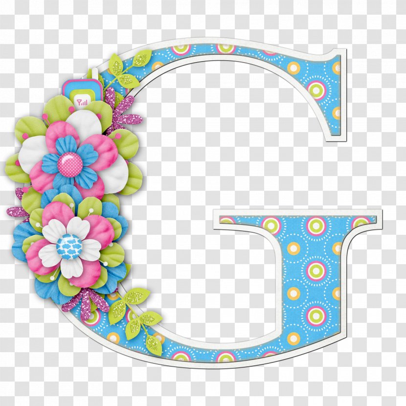 Letter Alphabet Flower G Cadmus - Letters Transparent PNG