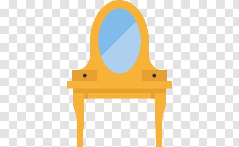 Table Chair Lowboy Clip Art - Mirror Transparent PNG