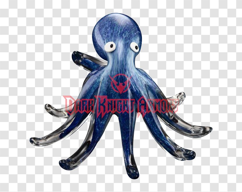 Octopus Cobalt Blue Figurine - Steampunk Transparent PNG