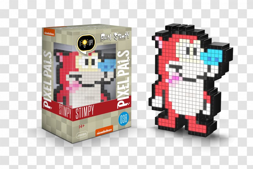 Stimpson J. Cat Pixel Art Pals Nintendo Raccoon Mario Leonardo - J - Ren And Stimpy Transparent PNG