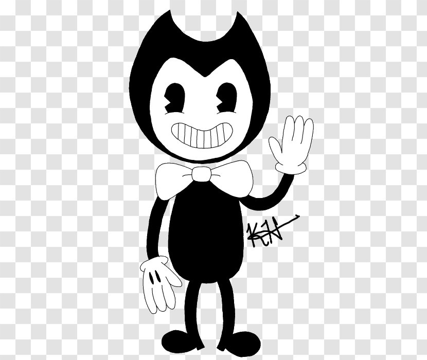 Bendy And The Ink Machine Drawing Image Art - Fan Transparent PNG
