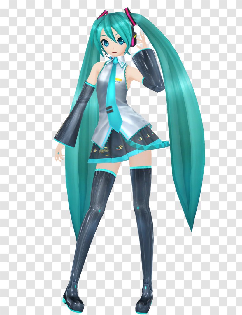 Hatsune Miku MikuMikuDance Lucky Star Animation Figma - Heart Transparent PNG