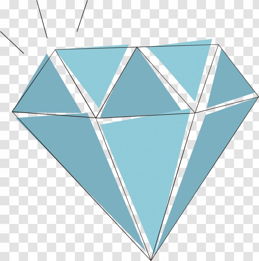 Drawing - Point - Hand Drawn Diamond Transparent PNG