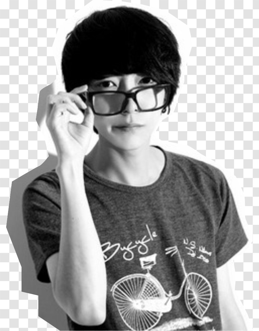 Black And White Ulzzang Photography Glasses Transparent PNG