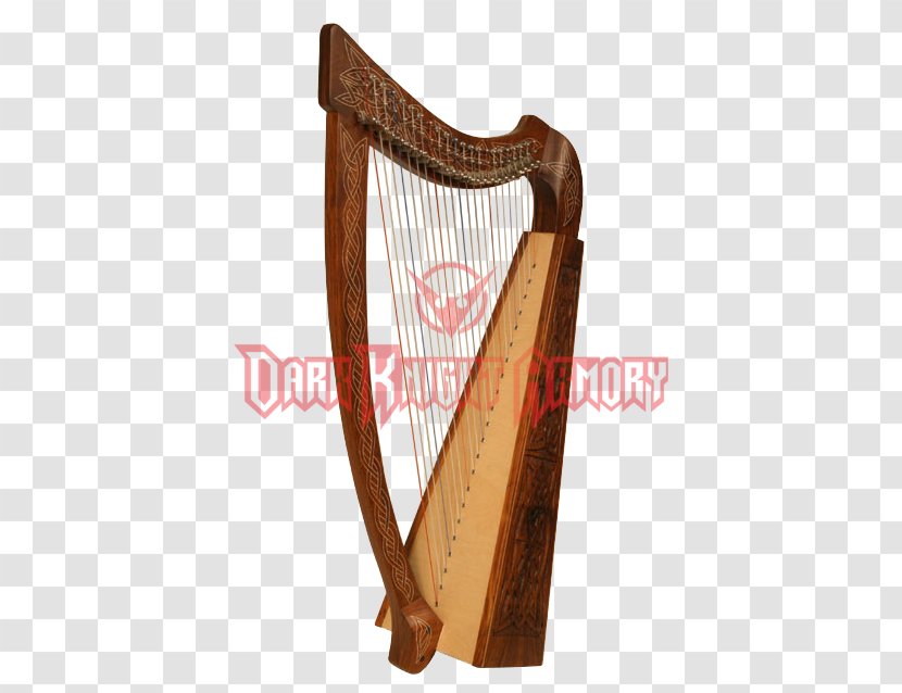 Celtic Harp Lyre Musical Instruments - Cartoon Transparent PNG