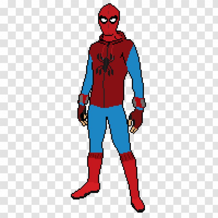 Superhero Costume Animated Cartoon - Design - Spiderman Homecoming Transparent PNG
