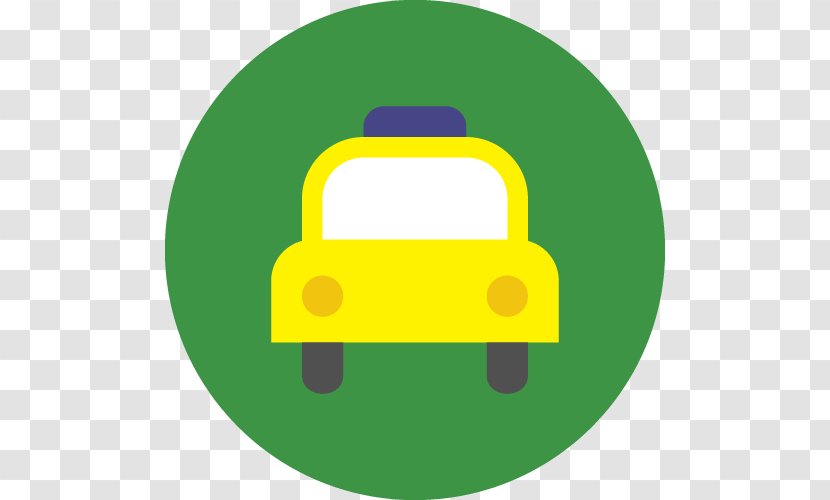 YouTube Taxi Symbol - Green - Driver Transparent PNG