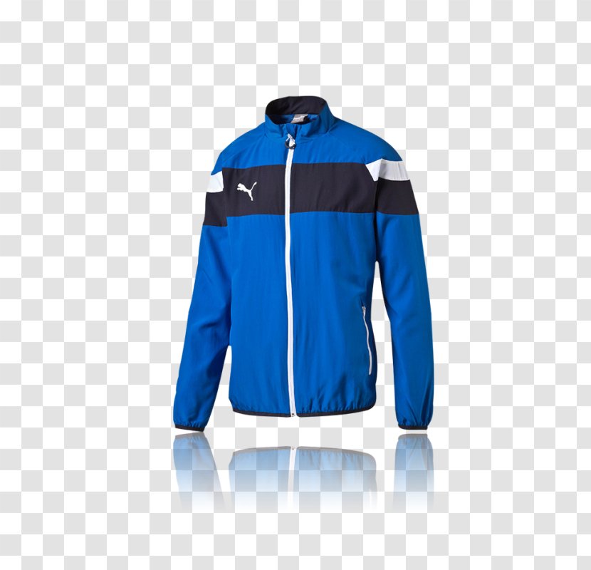 Jacket Tracksuit Puma Clothing Blue - Polar Fleece Transparent PNG