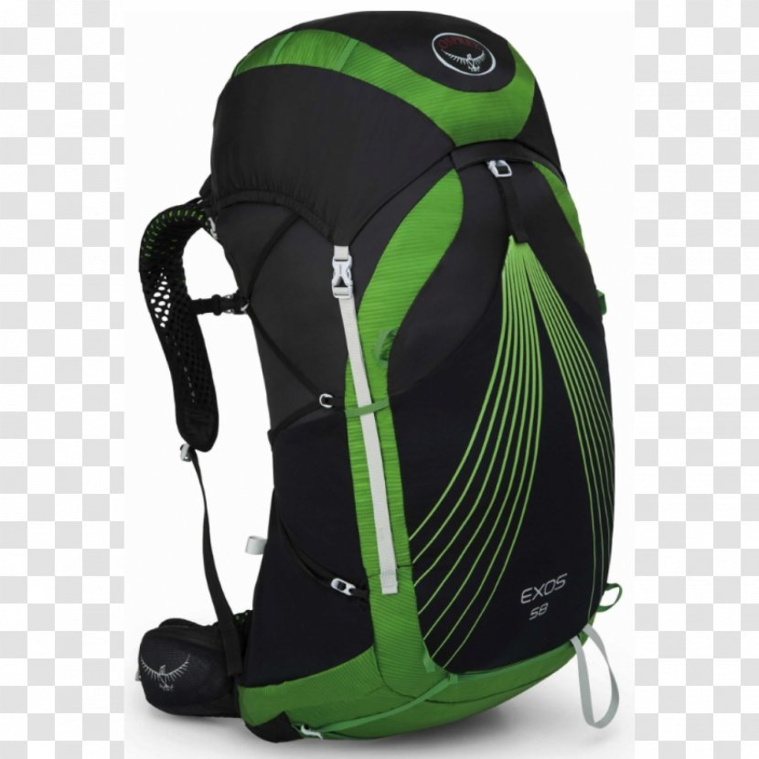 Osprey Exos 58 Backpack Hiking Pacific Crest Trail Transparent PNG