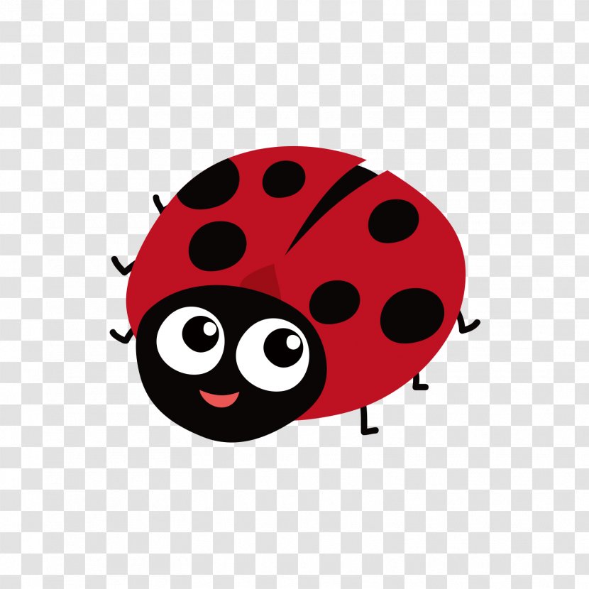 Insect Ladybird - Beetle - Red Black Ladybug Transparent PNG
