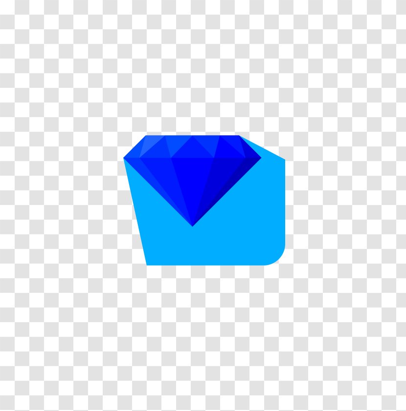 Sapphire Blue Diamond Euclidean Vector - Ring - Elements Transparent PNG