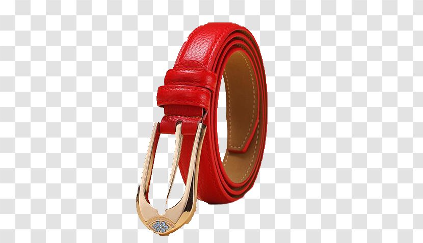 Belt Red - Fashion Accessory Transparent PNG