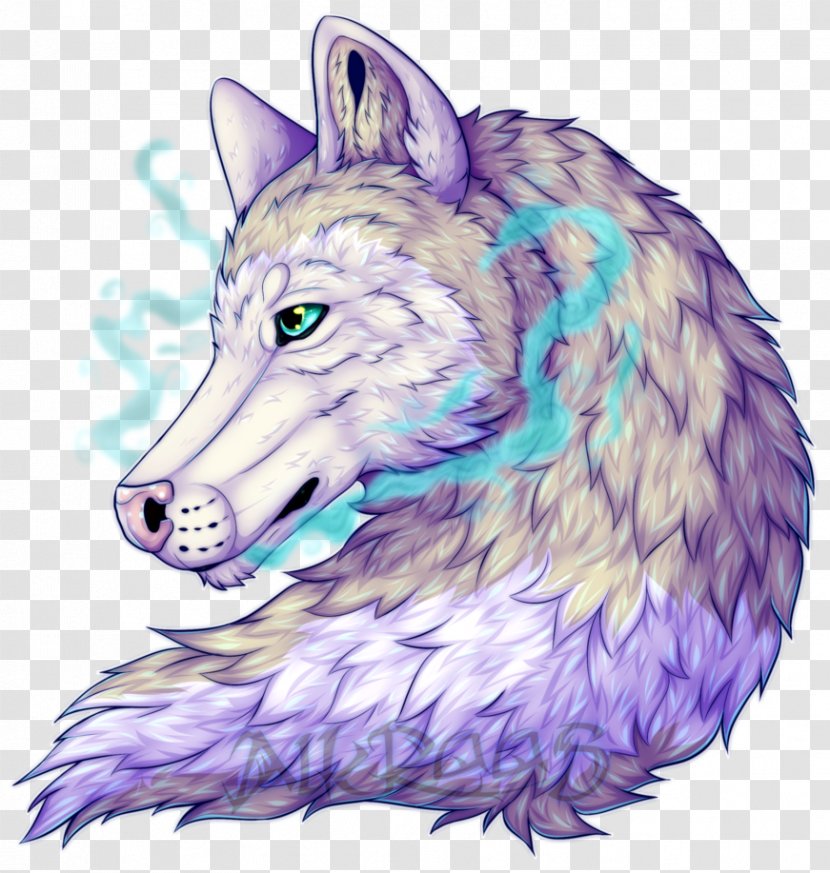 Gray Wolf Animated Cartoon Snout Transparent PNG