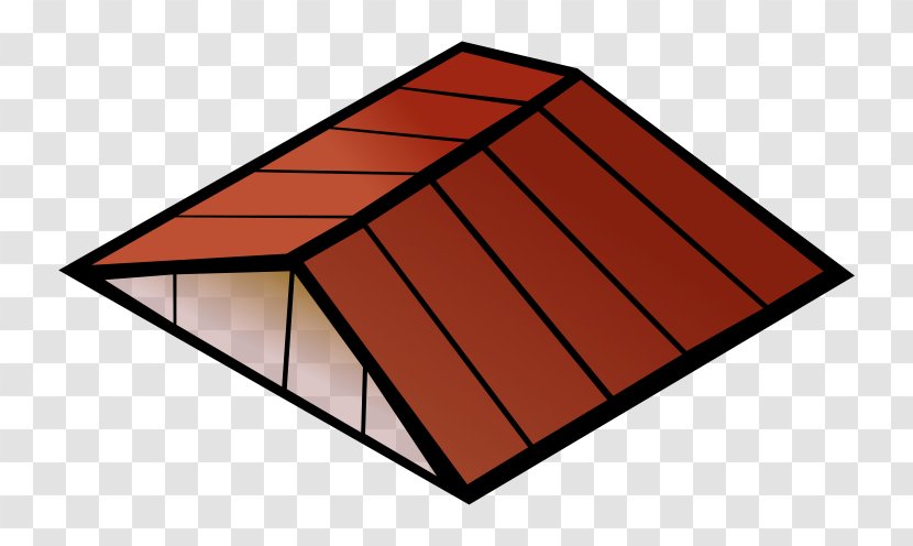 Roof Shingle House Clip Art - Tile - Roofline Outline Cliparts Transparent PNG