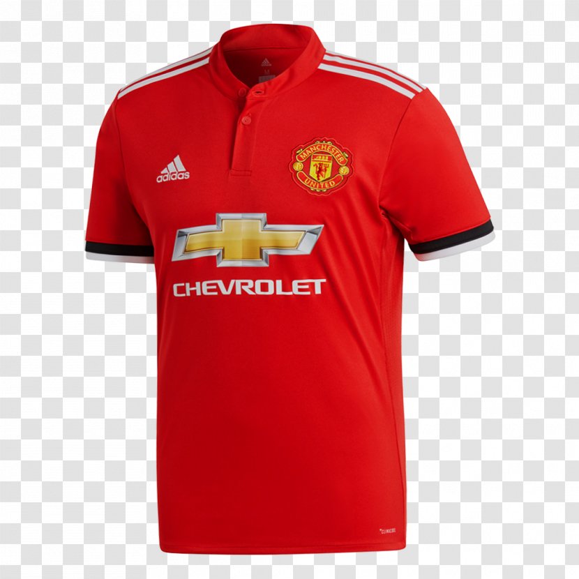 2016–17 Manchester United F.C. Season HOME Adidas 2017–18 - Paul Pogba - Home Transparent PNG