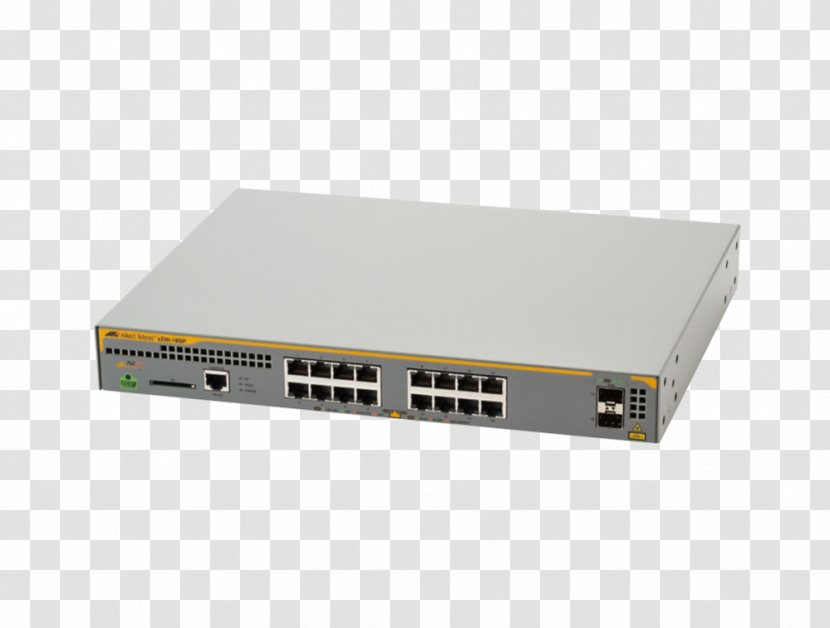 Allied Telesis Power Over Ethernet Network Switch Computer Hub - Gigabit - Watchguard Video Transparent PNG