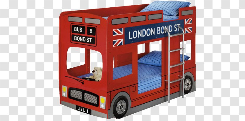 Bunk Bed Bus Frame London - Divan Transparent PNG