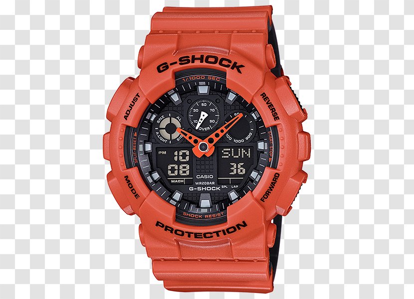 G-Shock GA100 Shock-resistant Watch Casio GA150 - Digital Clock Transparent PNG