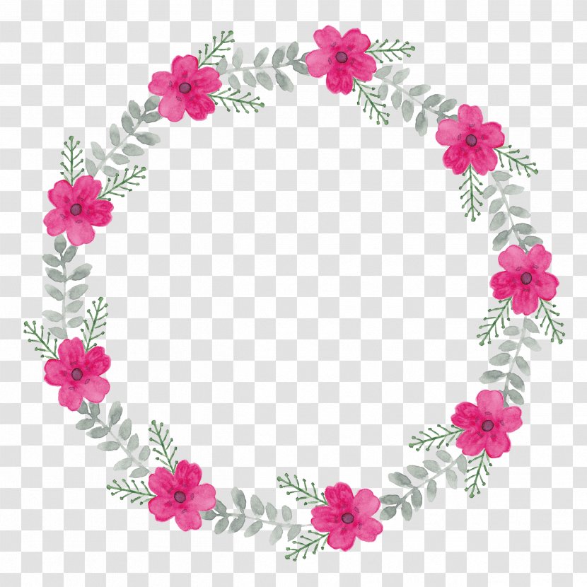 Transparency And Translucency Flower - Logo - Transparent Garland,material Transparent PNG