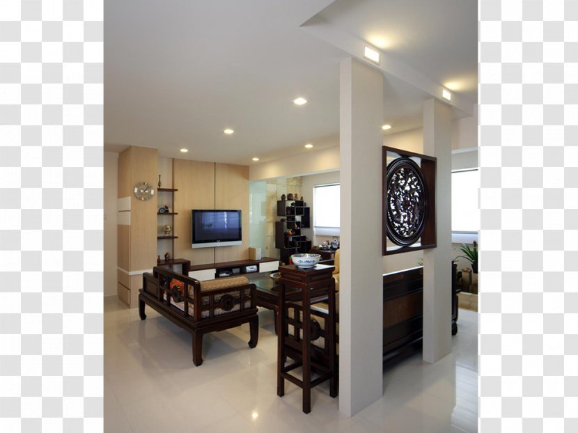 Living Room Interior Design Services Hougang Avenue 2 Home - 8 Transparent PNG