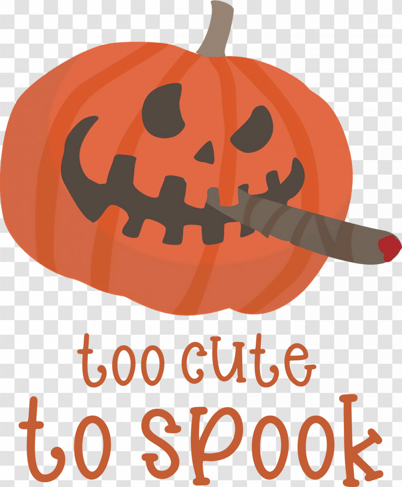 Halloween Too Cute To Spook Spook Transparent PNG