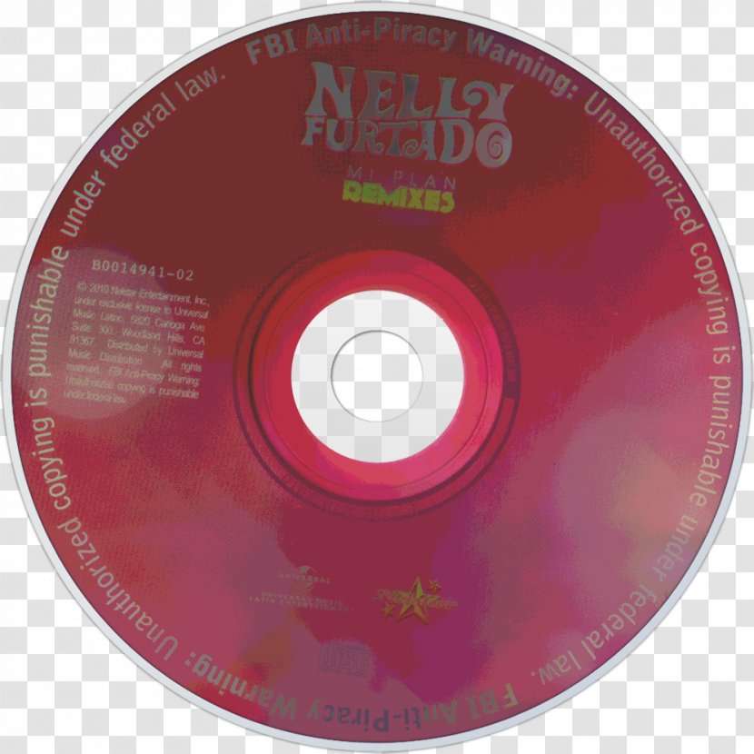 Compact Disc Brand Disk Storage - Nelly Furtado Transparent PNG