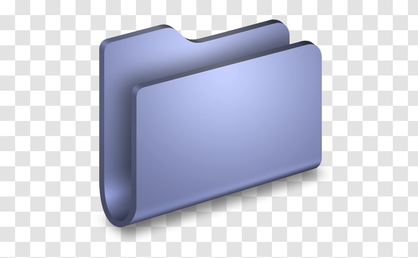 Rectangle - Directory - Generic Blue Folder Transparent PNG