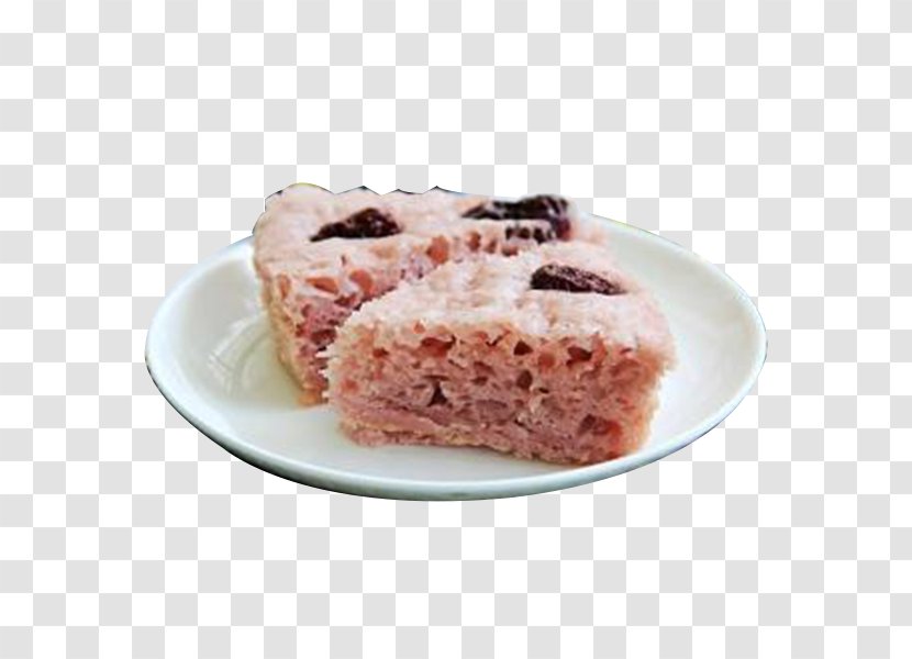 Fa Gao Sponge Cake Cherry Pie Porridge - Frozen Dessert - Purple Sweet Potato Steamed Transparent PNG