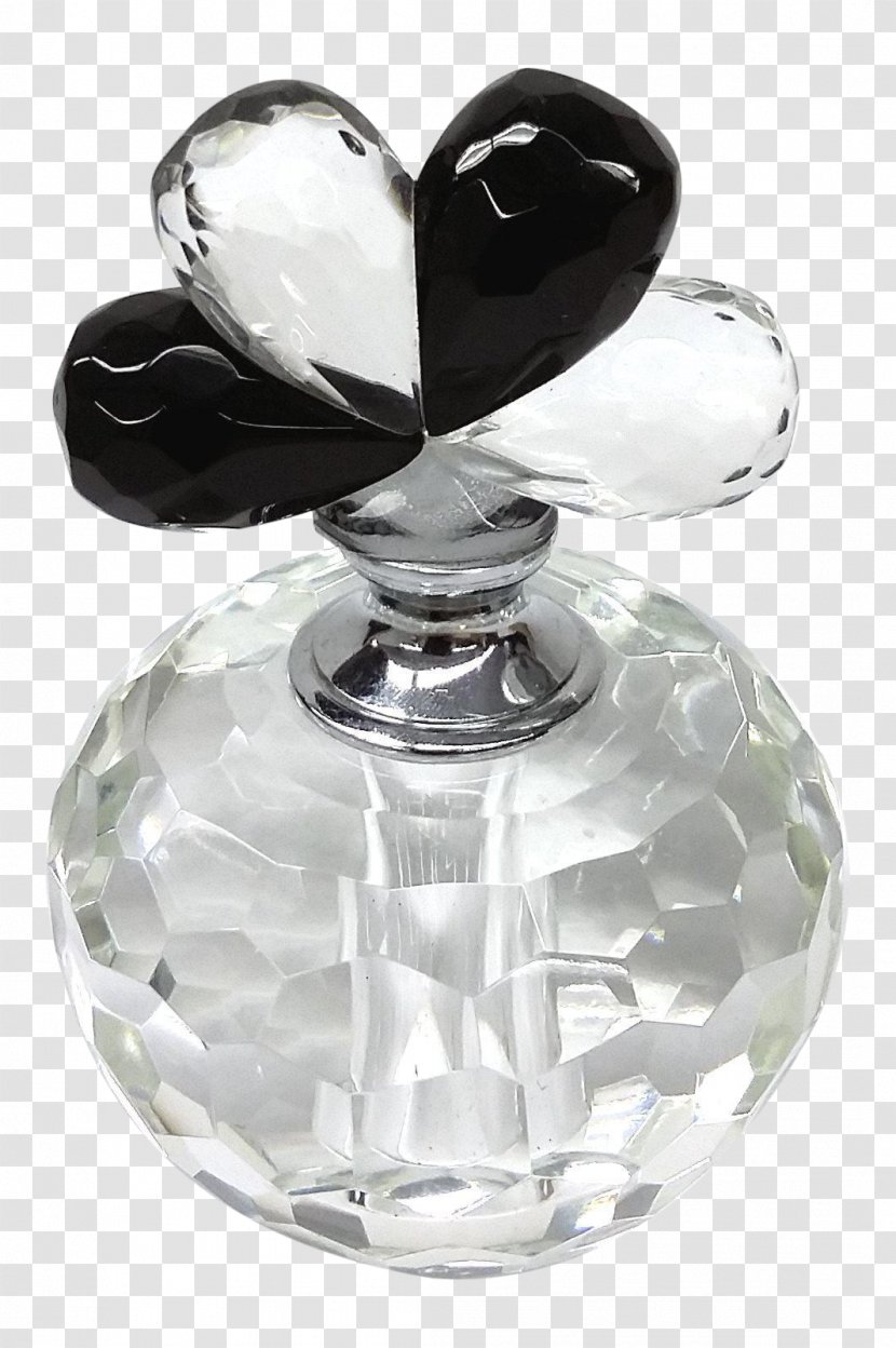 Silver Product Design Body Jewellery - Human - Crystal Perfume Bottle Transparent PNG