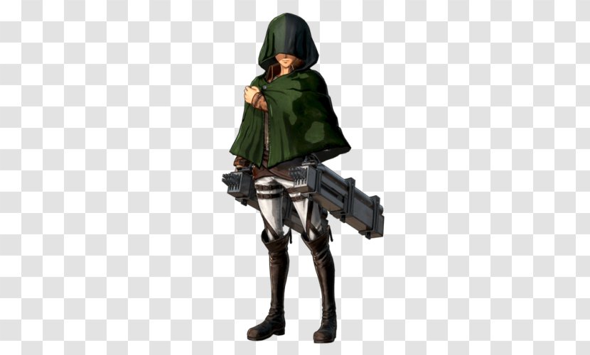 Attack On Titan 2 A.O.T.: Wings Of Freedom Eren Yeager Character - Figurine Transparent PNG