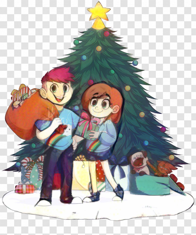 Christmas Tree Artist Illustration Work Of Art - Ornament Transparent PNG