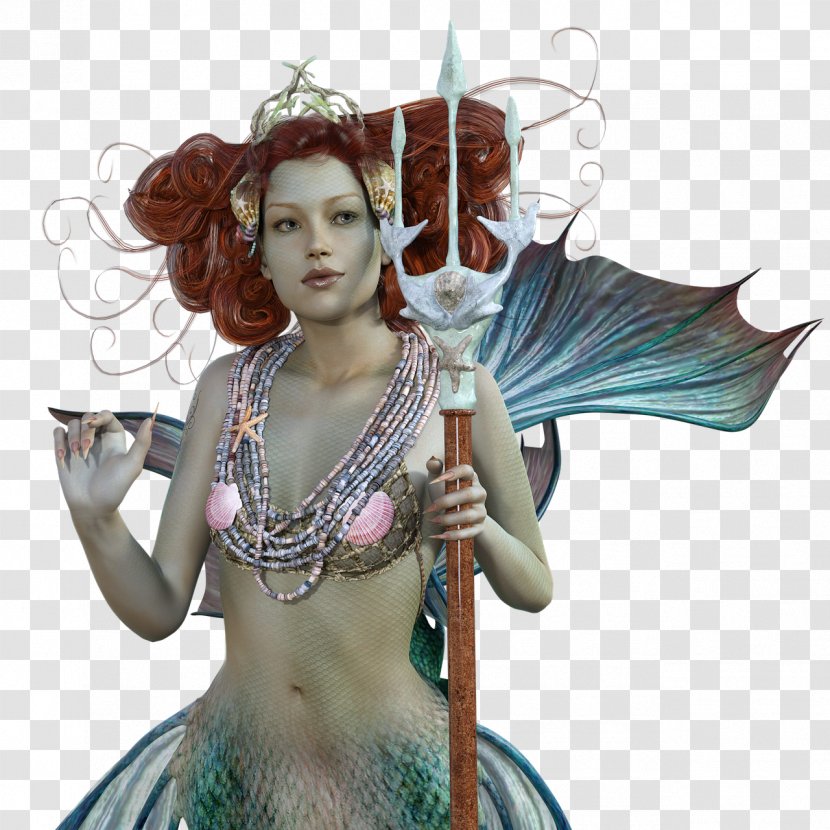 Mermaid Siren Sea Legendary Creature - Ocean - Scorpio Astrology Transparent PNG