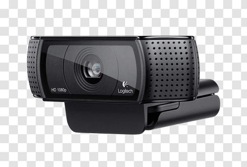 Logitech C920 Pro Webcam 1080p B & H Photo Video - Multimedia Transparent PNG