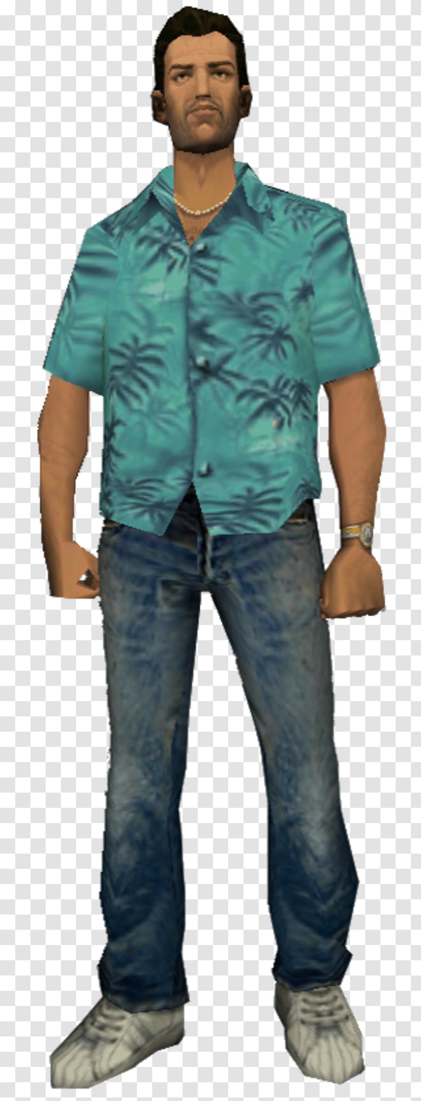Grand Theft Auto: Vice City San Andreas Auto V IV - Shirt - Pant Transparent PNG
