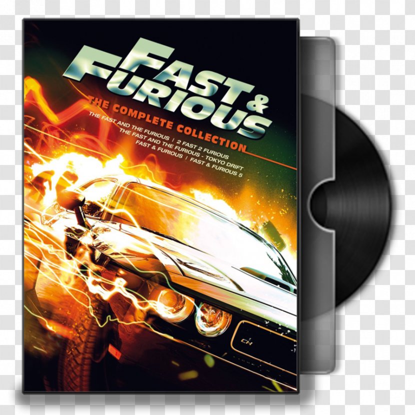 Dominic Toretto Blu-ray Disc Brian O'Conner The Fast And Furious DVD - Poster - Dvd Transparent PNG