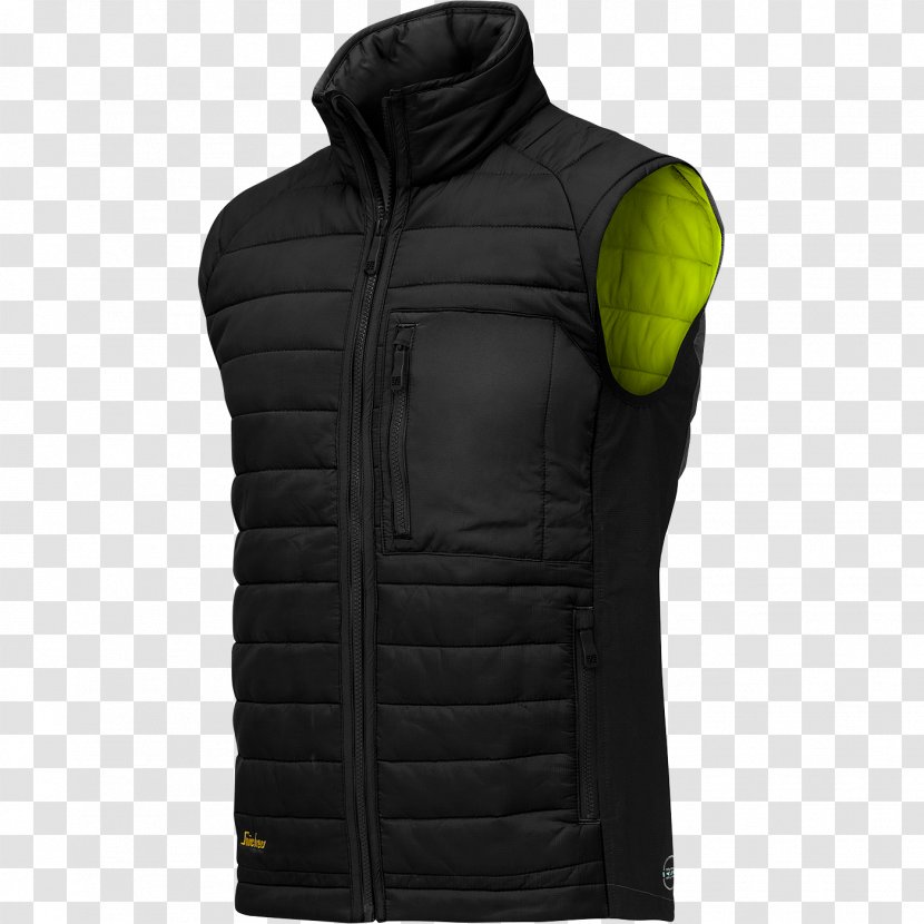 Workwear Jacket Sleeve Outerwear Waistcoat - Cap - Snickers Transparent PNG