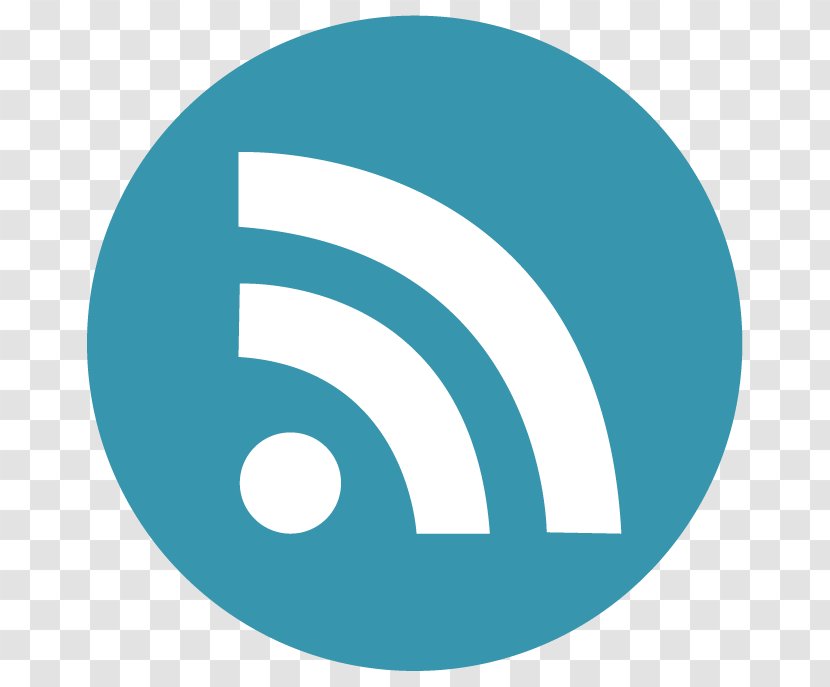 Web Feed RSS Blog - Aqua - World Wide Transparent PNG
