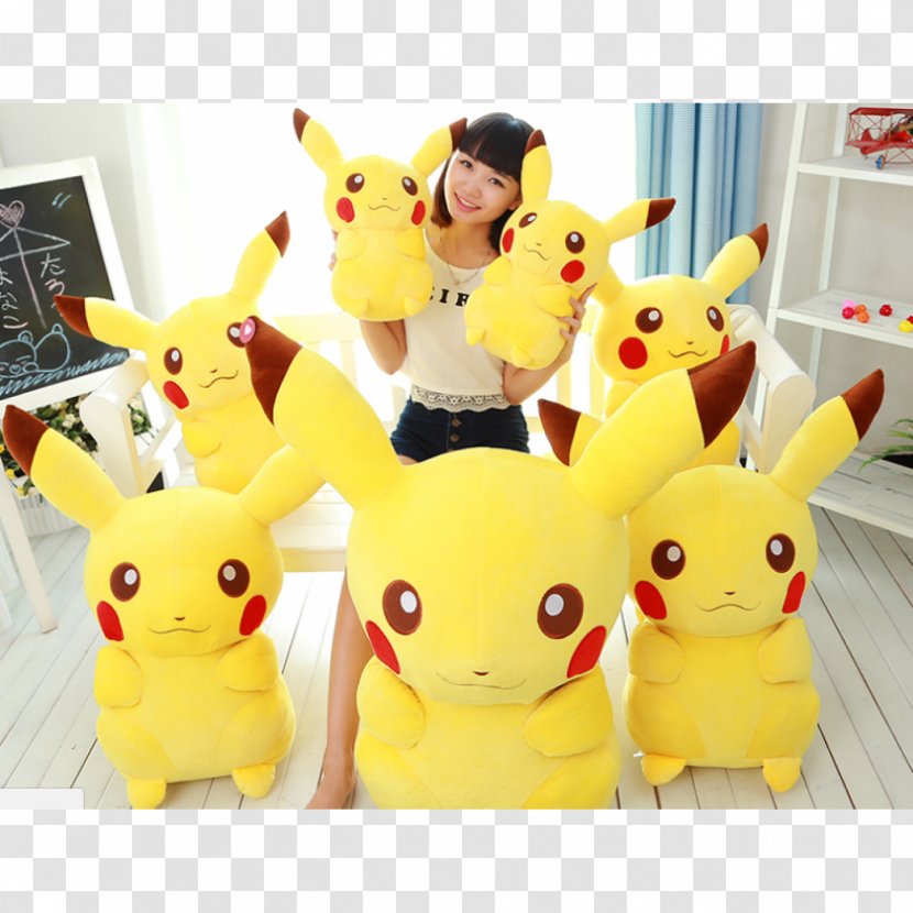 Pokémon: Let's Go, Pikachu! And Eevee! Pokémon GO Stuffed Animals & Cuddly Toys Plush - Toy - Pikachu Transparent PNG