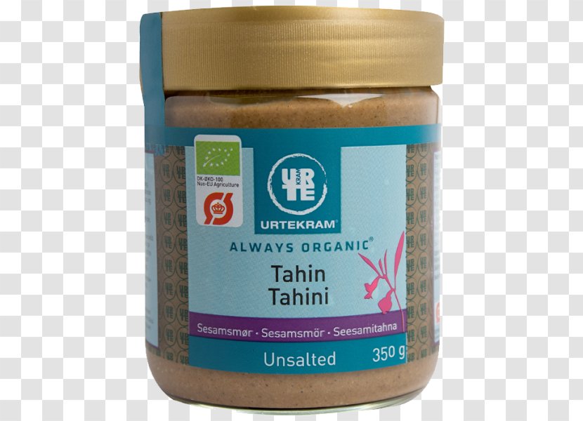 Tahini Hummus Salt Organic Food Sesame Transparent PNG