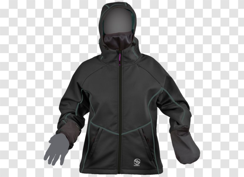 Hoodie Jacket Clothing Sweater - Hood Transparent PNG