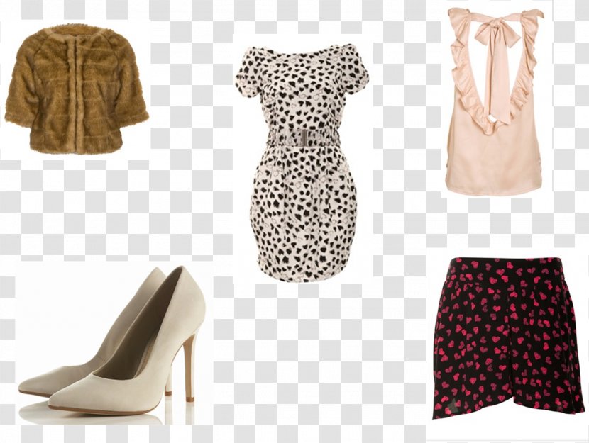 Dress Fashion Skirt Pattern - Shoe - Leopard Print Transparent PNG