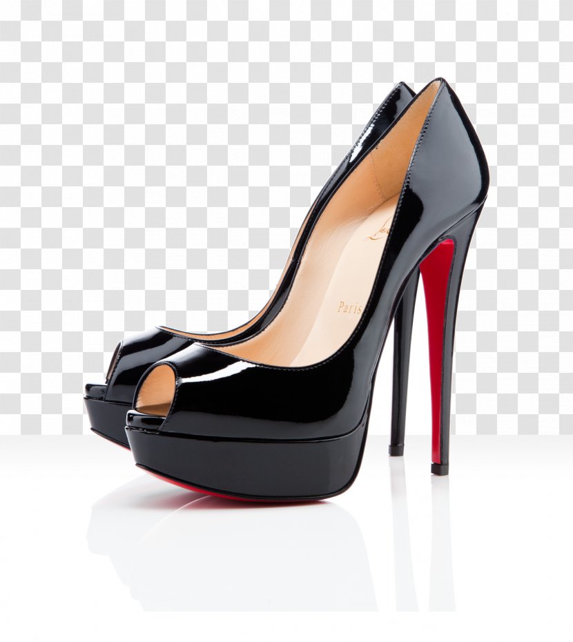 Court Shoe Patent Leather High-heeled Footwear - Basic Pump - Louboutin Transparent PNG