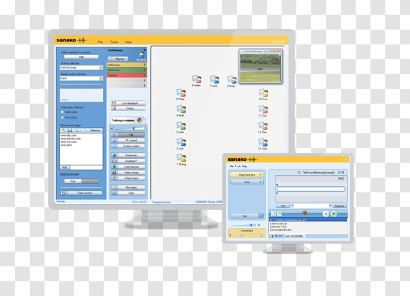 SANAKO Language Lab Learning Education - Sanako - School Transparent PNG