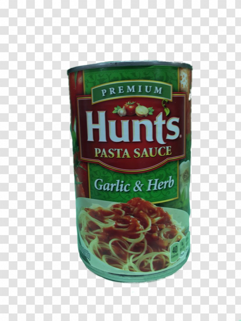 Pasta Marinara Sauce Hunt's Tomato Transparent PNG