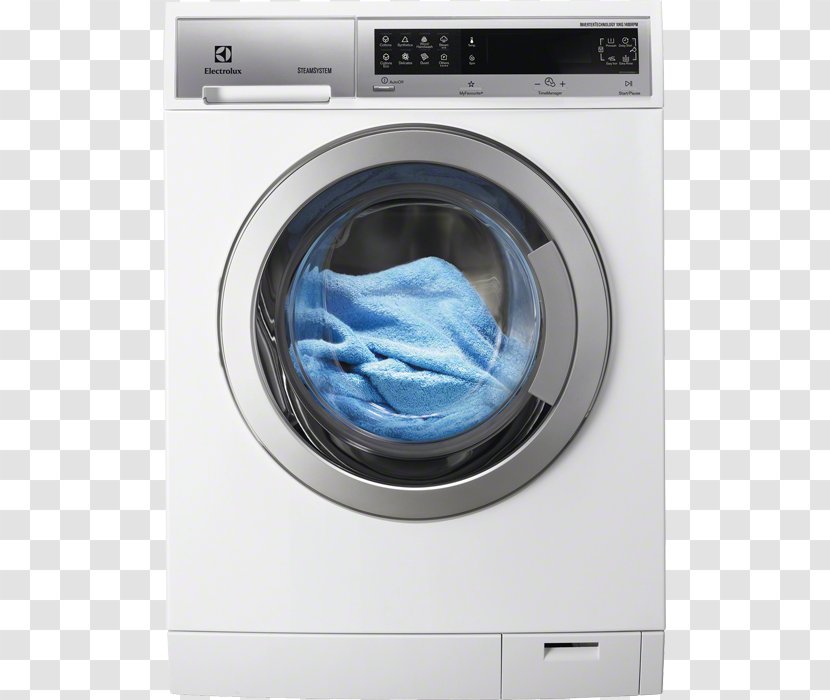 Electrolux Washing Machines Home Appliance Clothes Dryer Major - Kitchen Transparent PNG