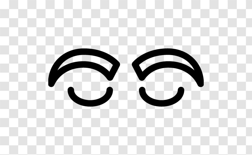 Eyebrow Human Eye Symbol - Supraorbital Ridge Transparent PNG