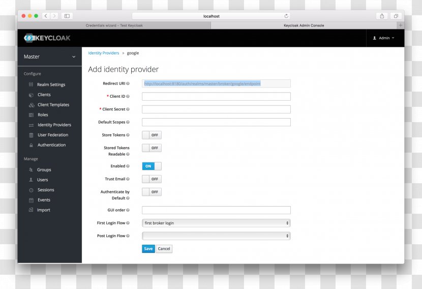 Computer Program Identity Provider User Microsoft Azure Single Sign-on - Screenshot Transparent PNG