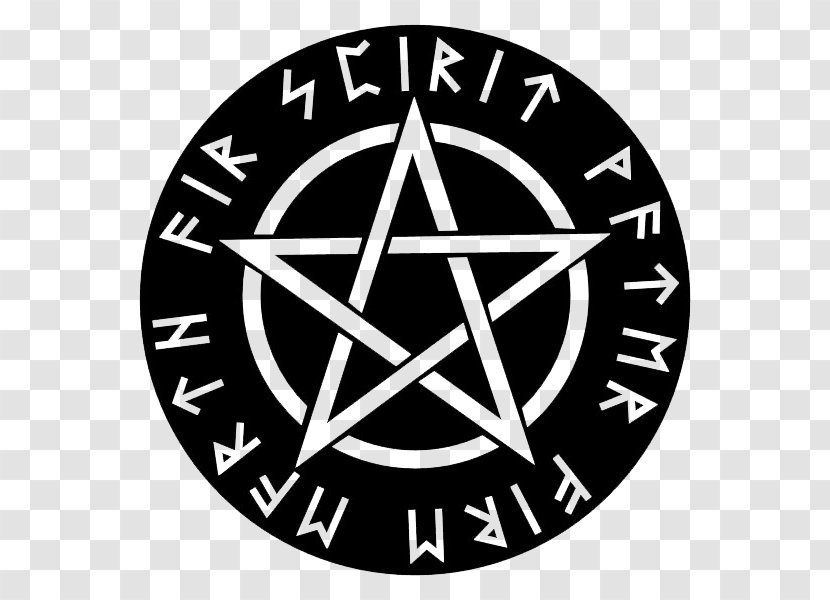 Wicca Pentacle Pentagram Witchcraft Runes - Brand - Tarot Transparent PNG