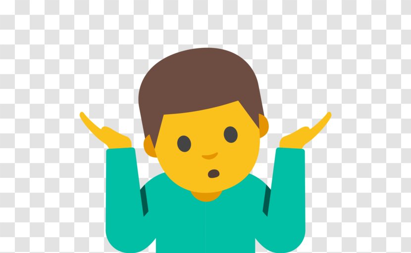 Shrug Emoji Emoticon Gesture Clip Art Transparent PNG
